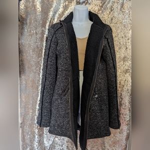 Women's long fleece jacket